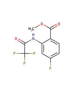 Astatech METHYL 4-FLUORO-2-(TRIFLUOROACETAMIDO)BENZOATE; 1G; Purity 95%; MDL-MFCD14585008